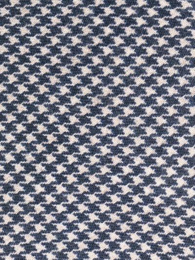 Brunello Cucinelli houndstooth-print tie outlook