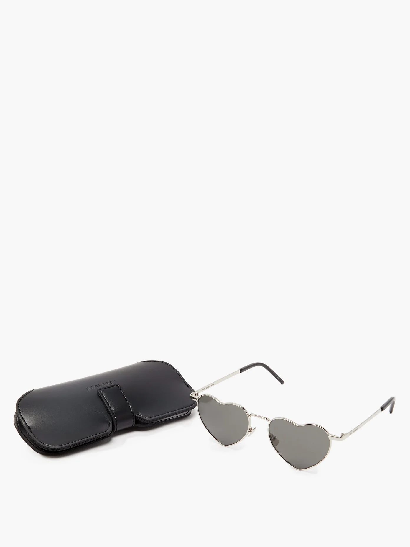 Loulou heart-shaped metal sunglasses - 5