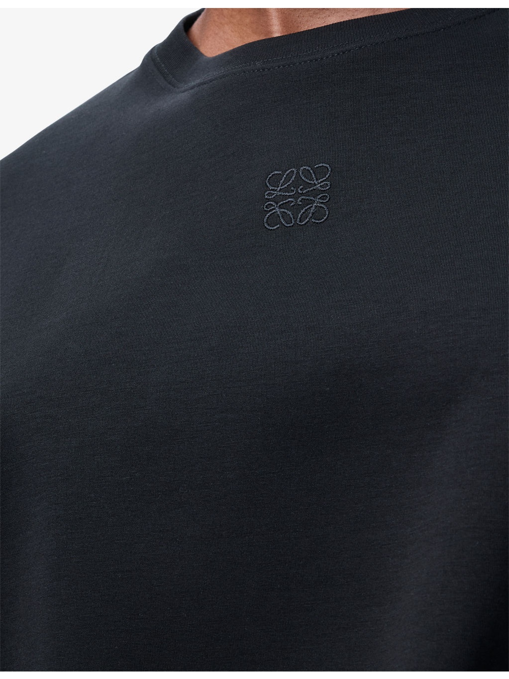 Round-Neck Cropped Cotton-Blend T-Shirt - 5