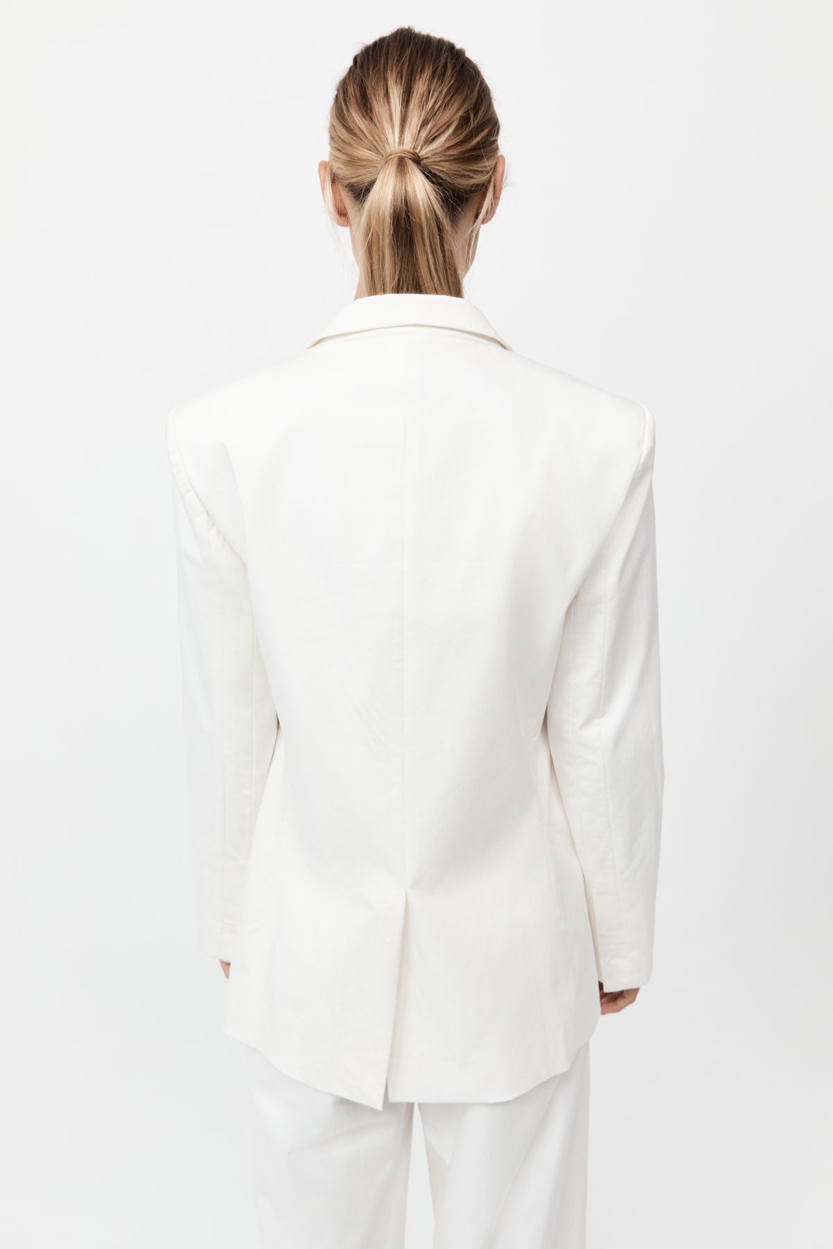 Origami Pocket Blazer - Off White - 5