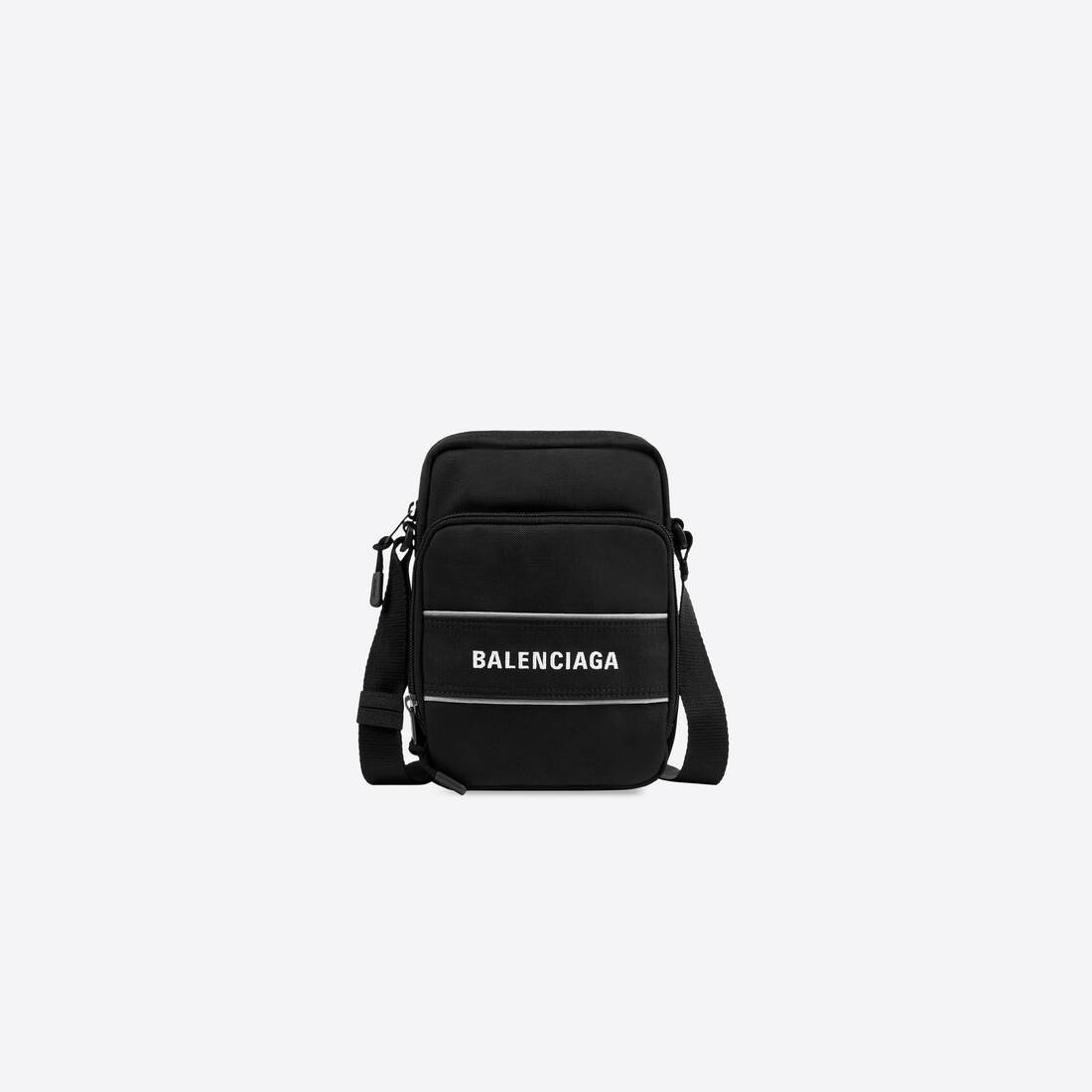 Men's Sport Small Messenger Bag in Black/white - 1