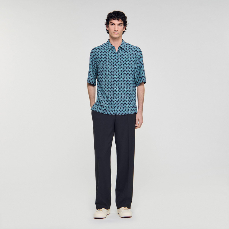 Sandro ROPE PRINT SHIRT outlook