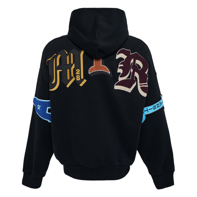 AMIRI AMIRI Varsity Patch Zip Hoodie outlook