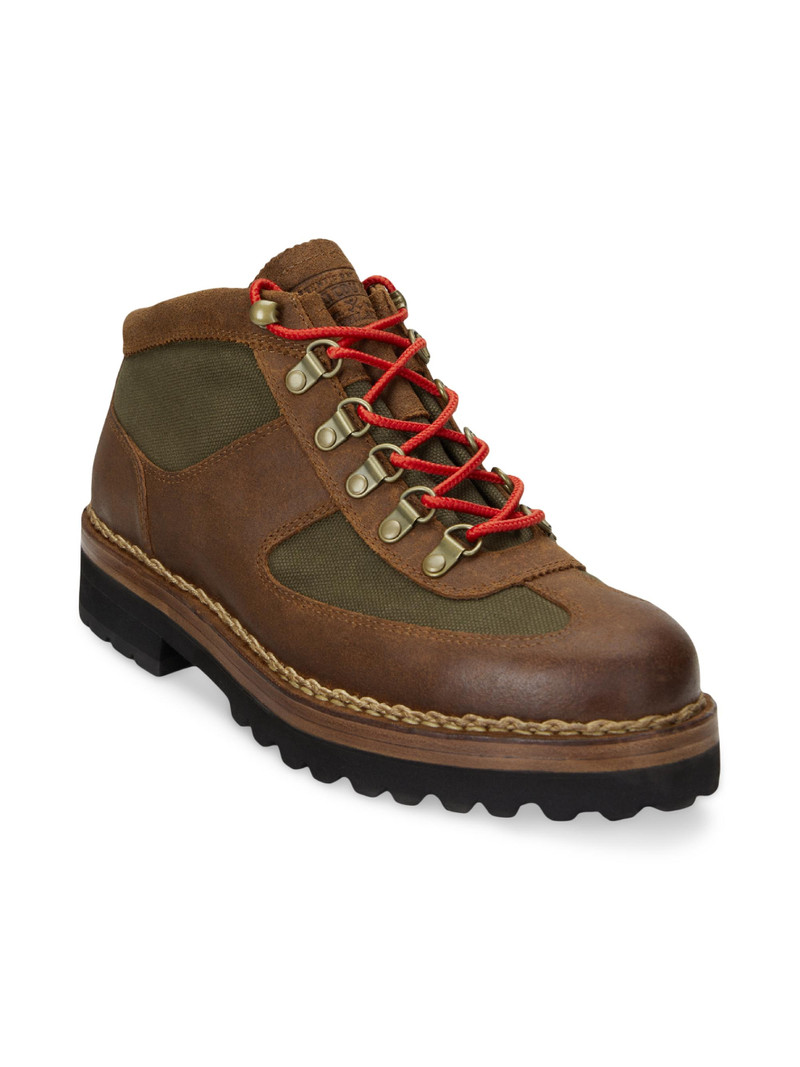 Men's Alpine Waxed Suede Boots - Teak Canopy Olive 3