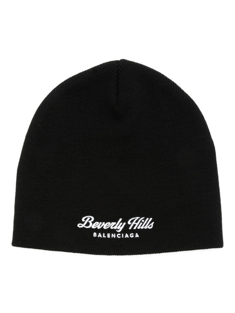 Beverly Hills ribbed beanie - 1