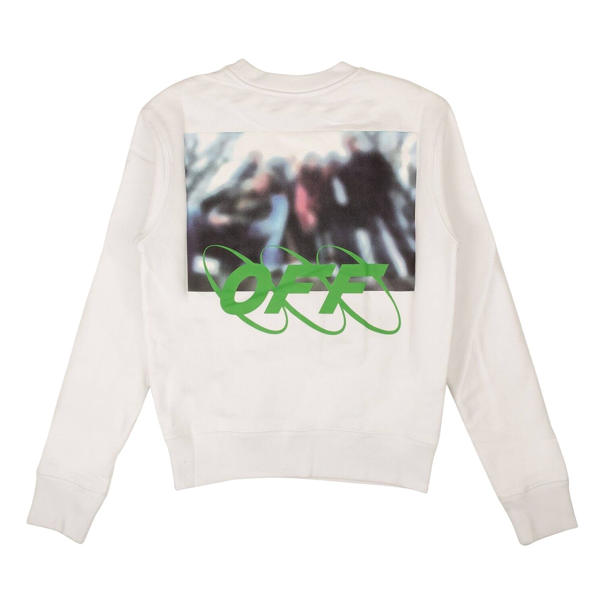 Off-White Graphic Print Sweater 'White' - 2