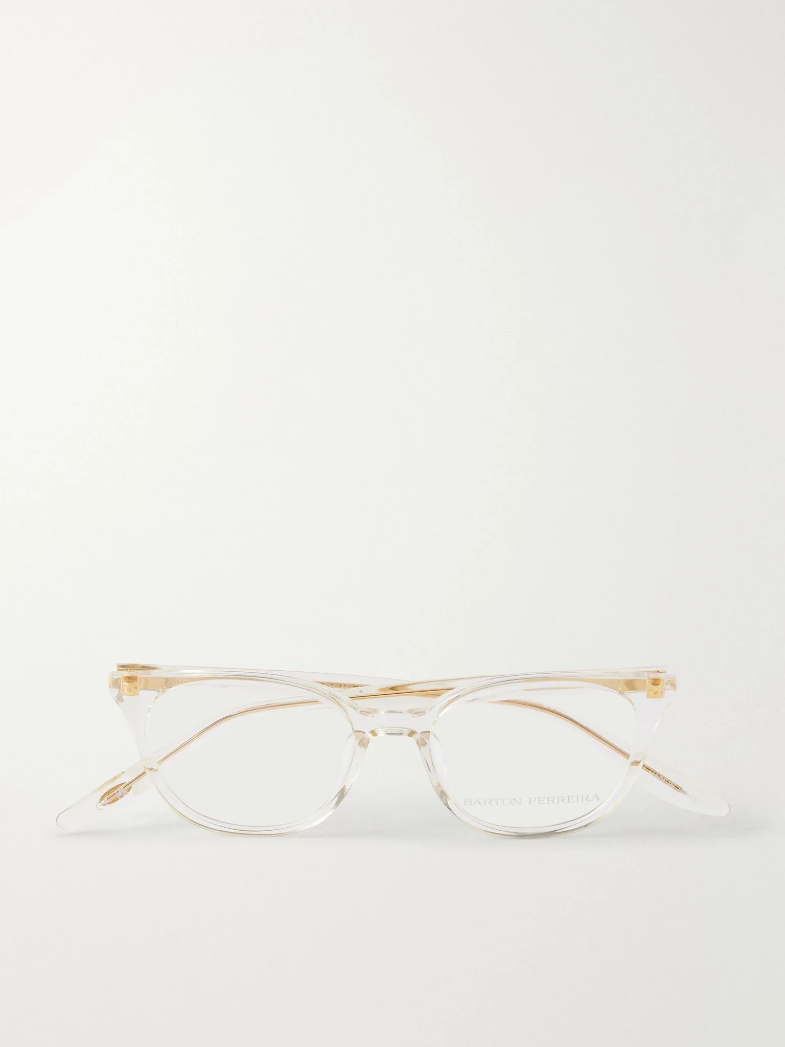 Irena D-frame cat-eye glasses White - 1