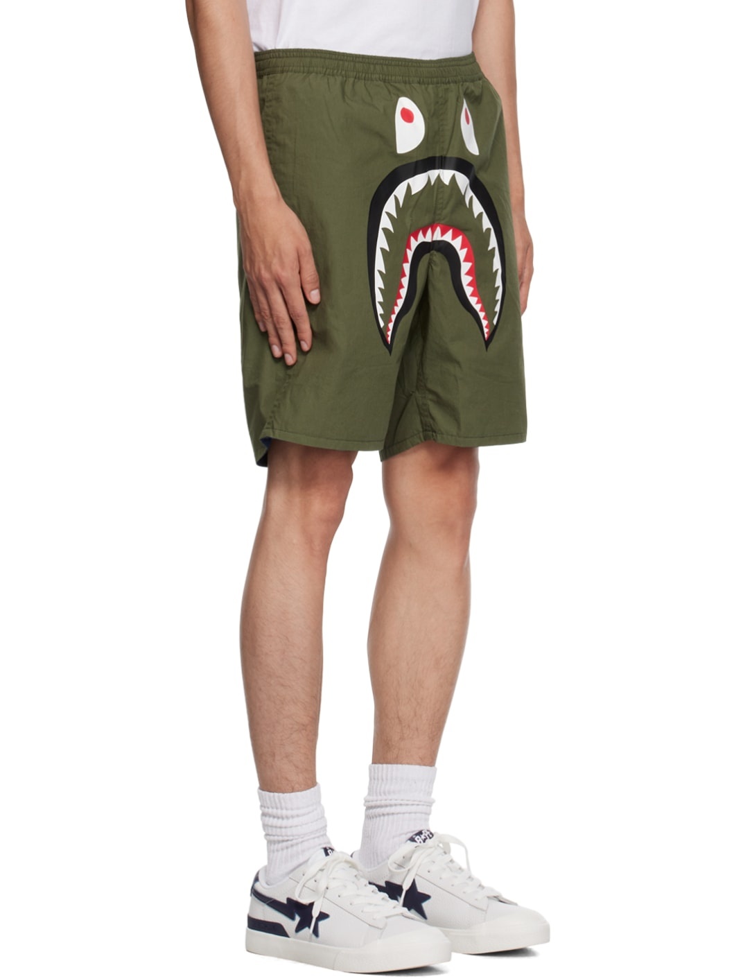 COLOR CAMO SHARK REVERSIBLE SHORTS MENS