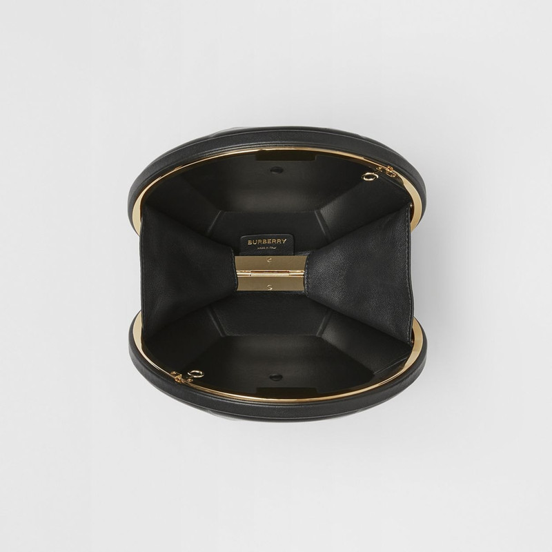 Lambskin Paillette Clutch with Detachable Chain Strap 5