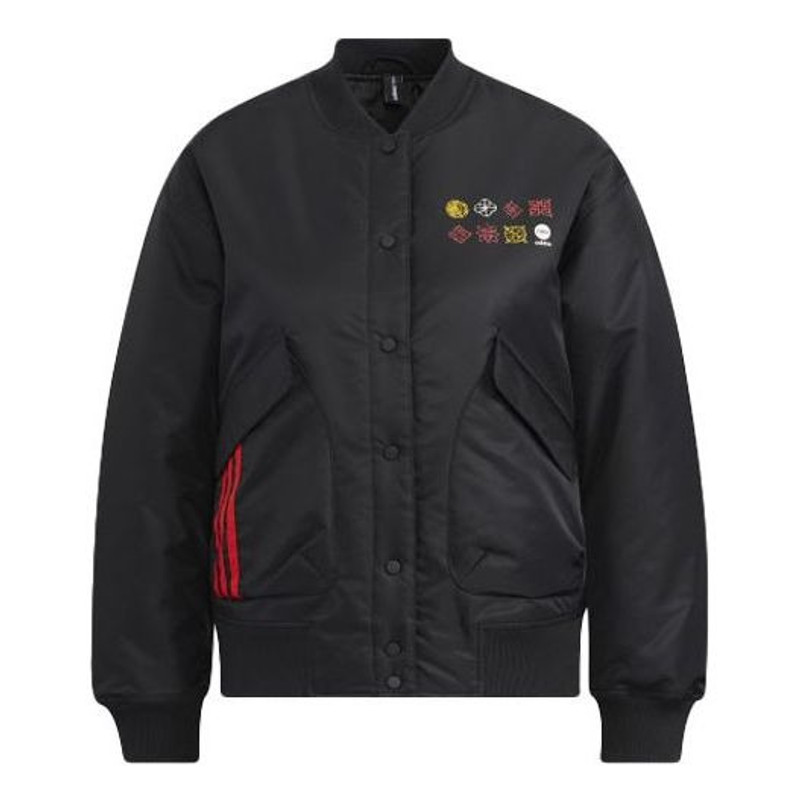 (WMNS) adidas Neo CNY PAD Jackets 'Black' HM7484 1