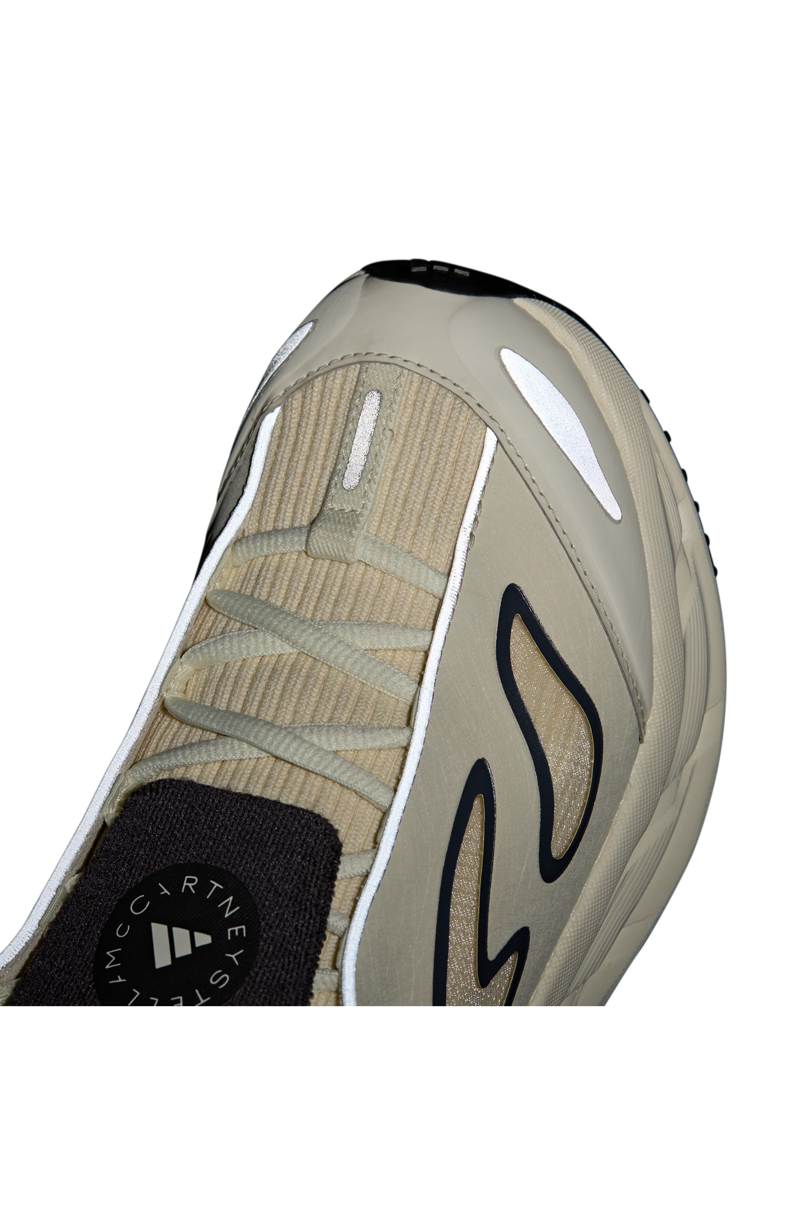 adidas by Stella McCartney Adistar Running Shoe in Almond/Almond/Black at Nordstrom - 7