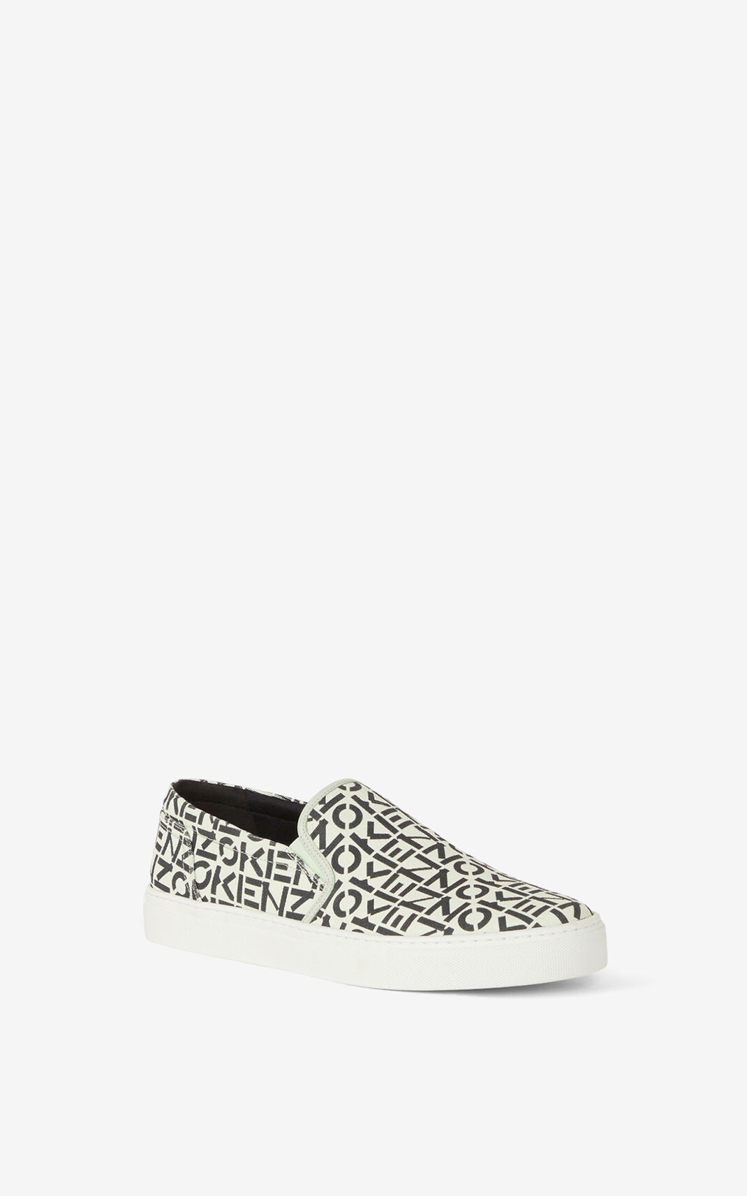 K-Skate Monogram laceless trainers - 3