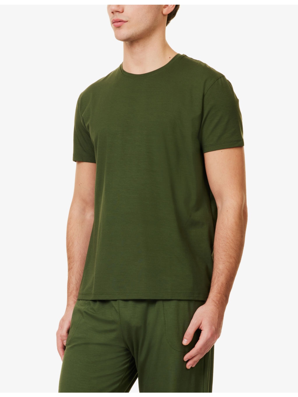 Basel 15 crewneck short-sleeve stretch-jersey T-shirt - 3