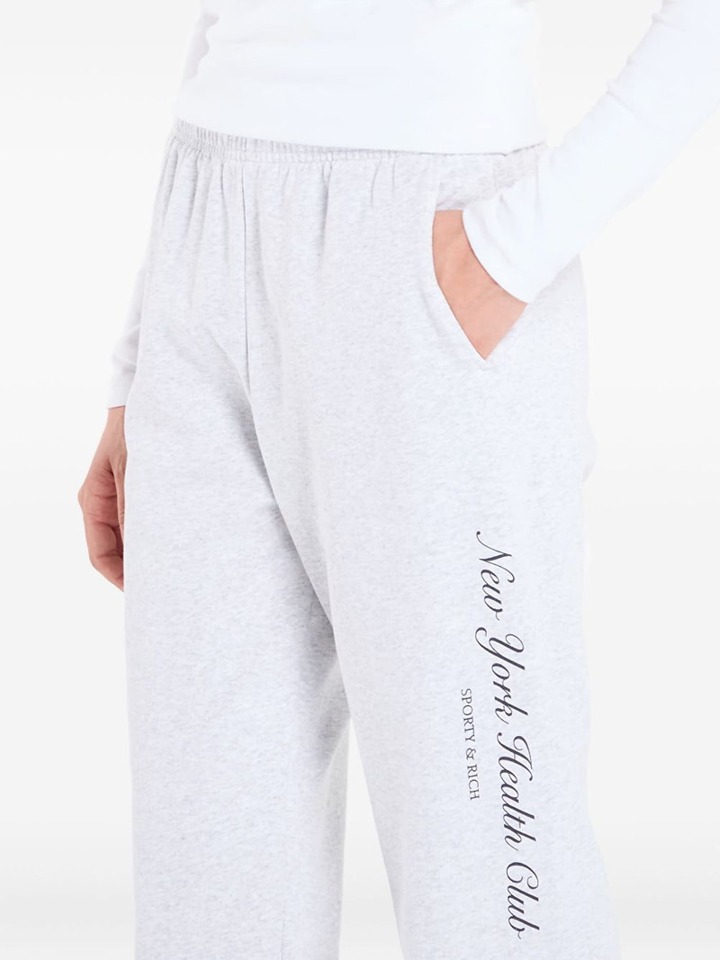 NY Health Club side-pocket track pants 4