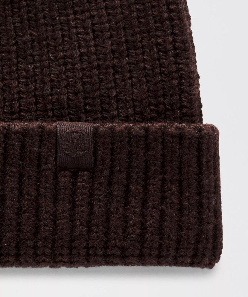 Close-Fit Wool-Blend Ribbed Knit Beanie 4