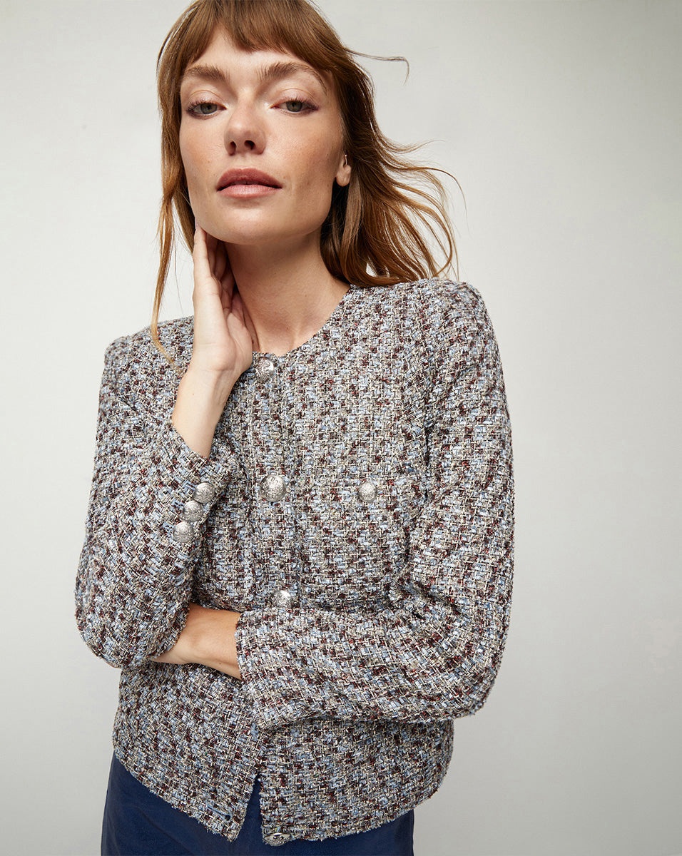 FERAZIA TWEED JACKET - 5