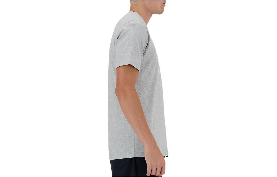 New Balance Sport Essentials Logo T-Shirt 'Athletic Grey' MT41502-AG - 4