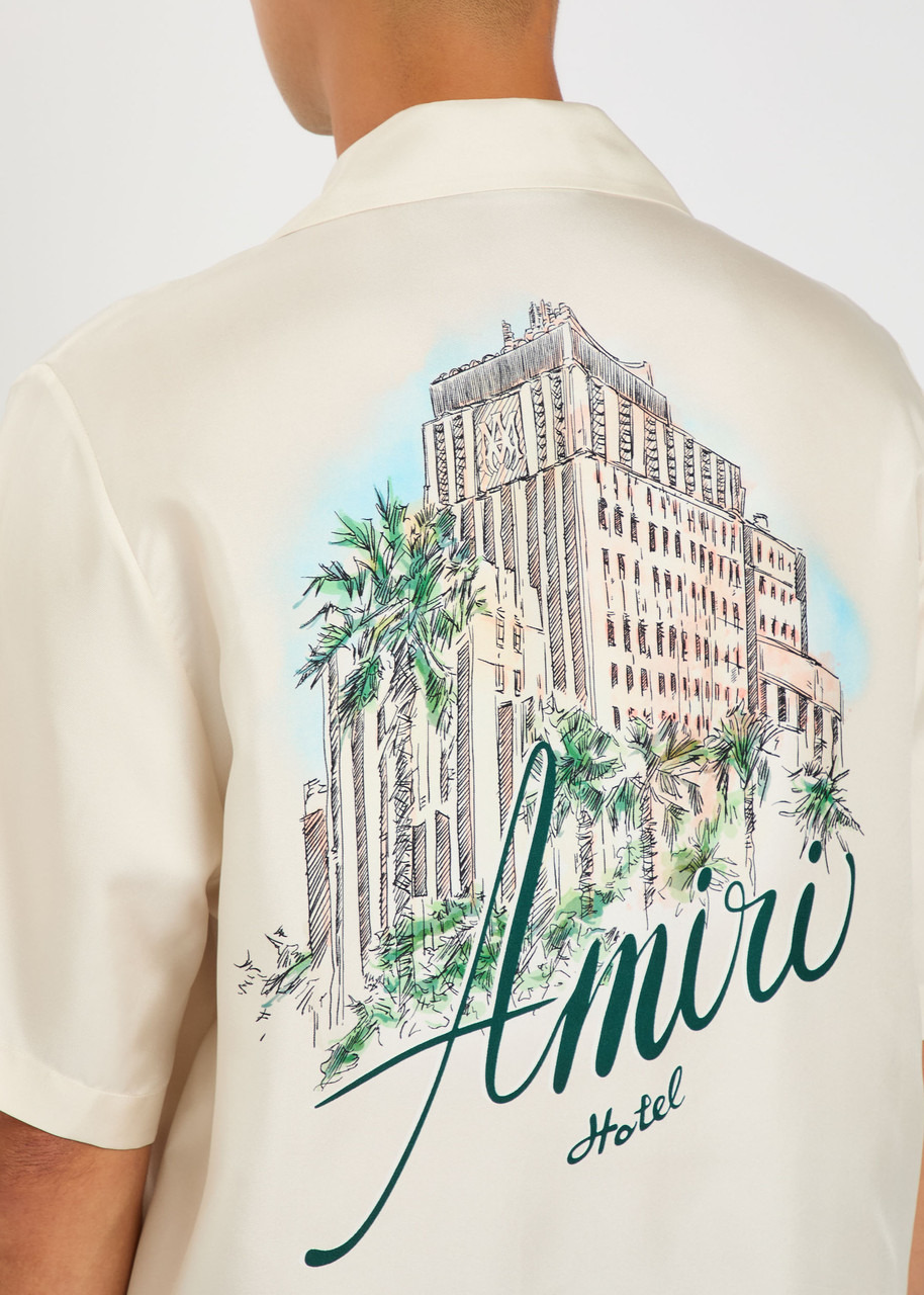 Amiri Hotel Bowling Printed Silk Shirt - 5