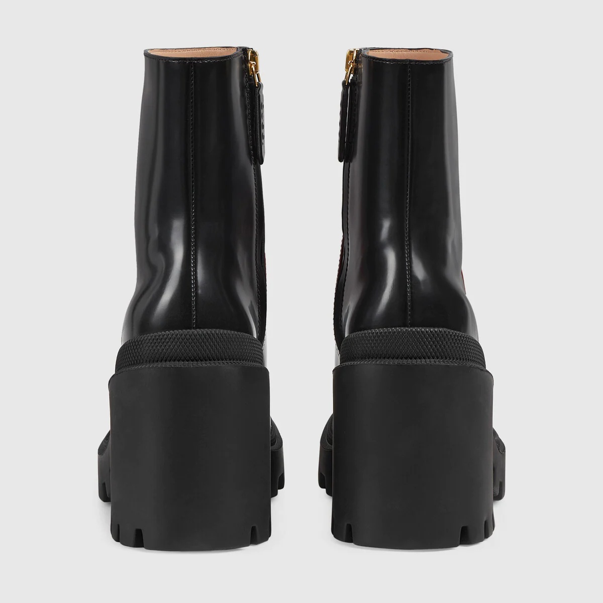 Women's ankle boot with Interlocking G - 4