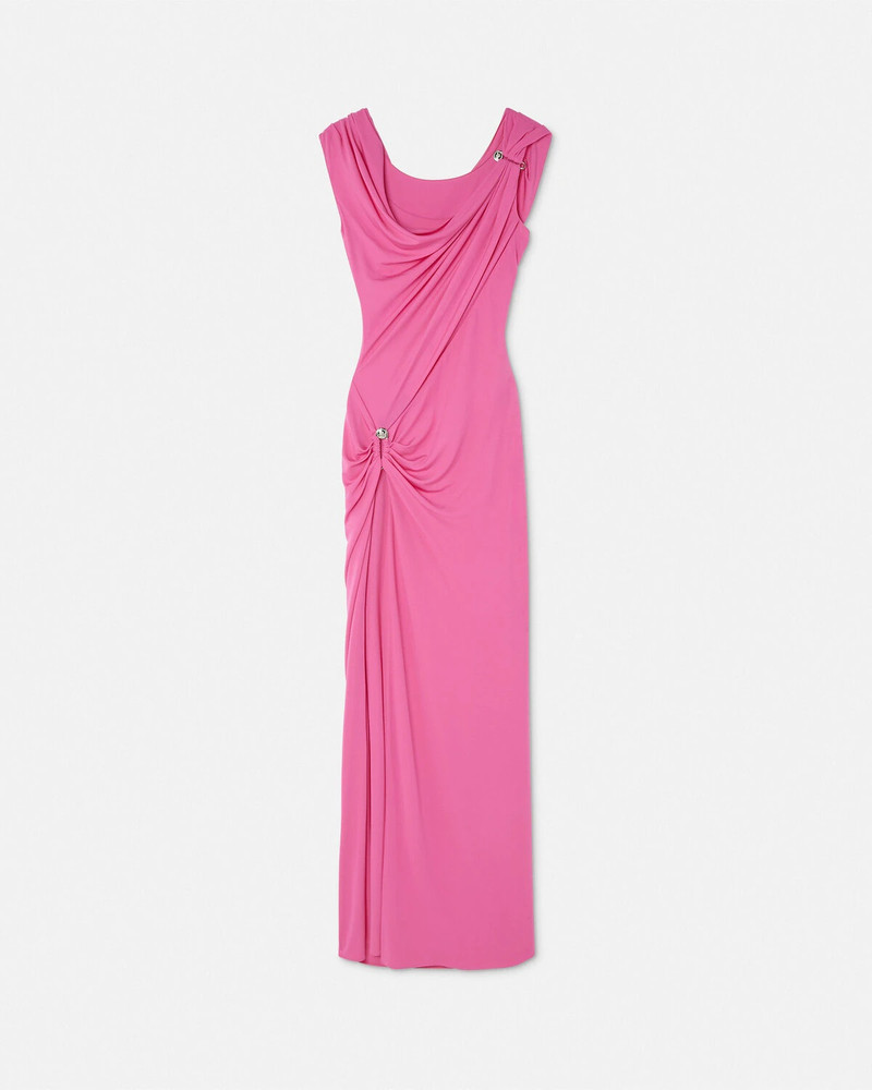 Safety Pin Gathered Gown - 1
