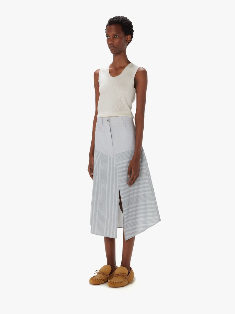 PATCHWORK A-LINE SKIRT 4