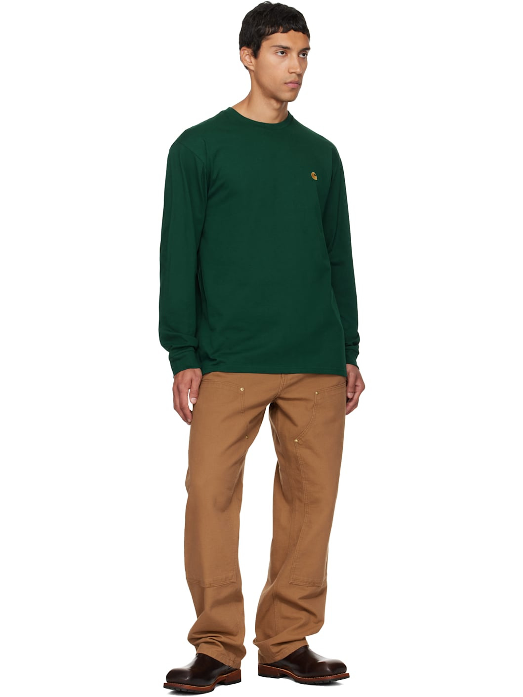 Green Chase Long Sleeve T-shirt - 4