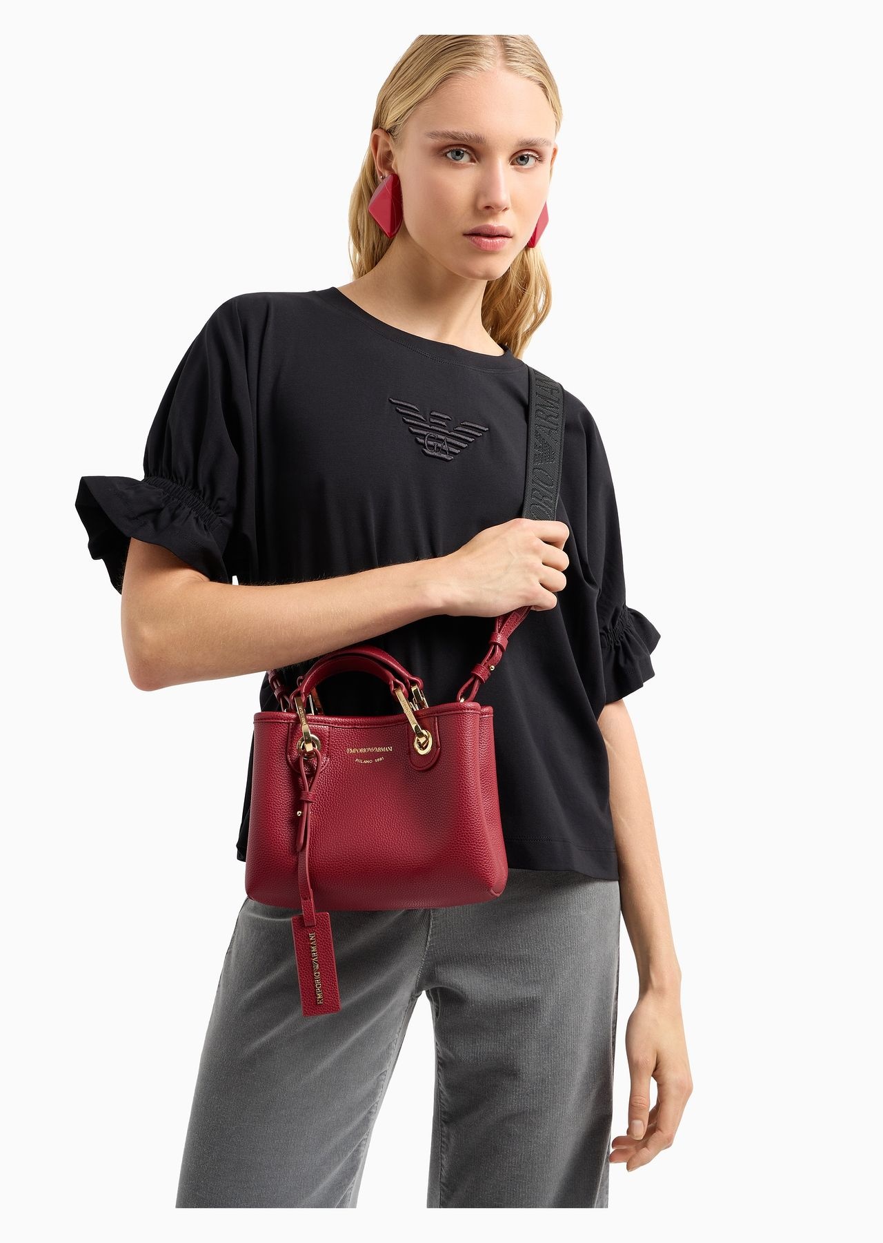 Deer-print MyEA mini bag - 7