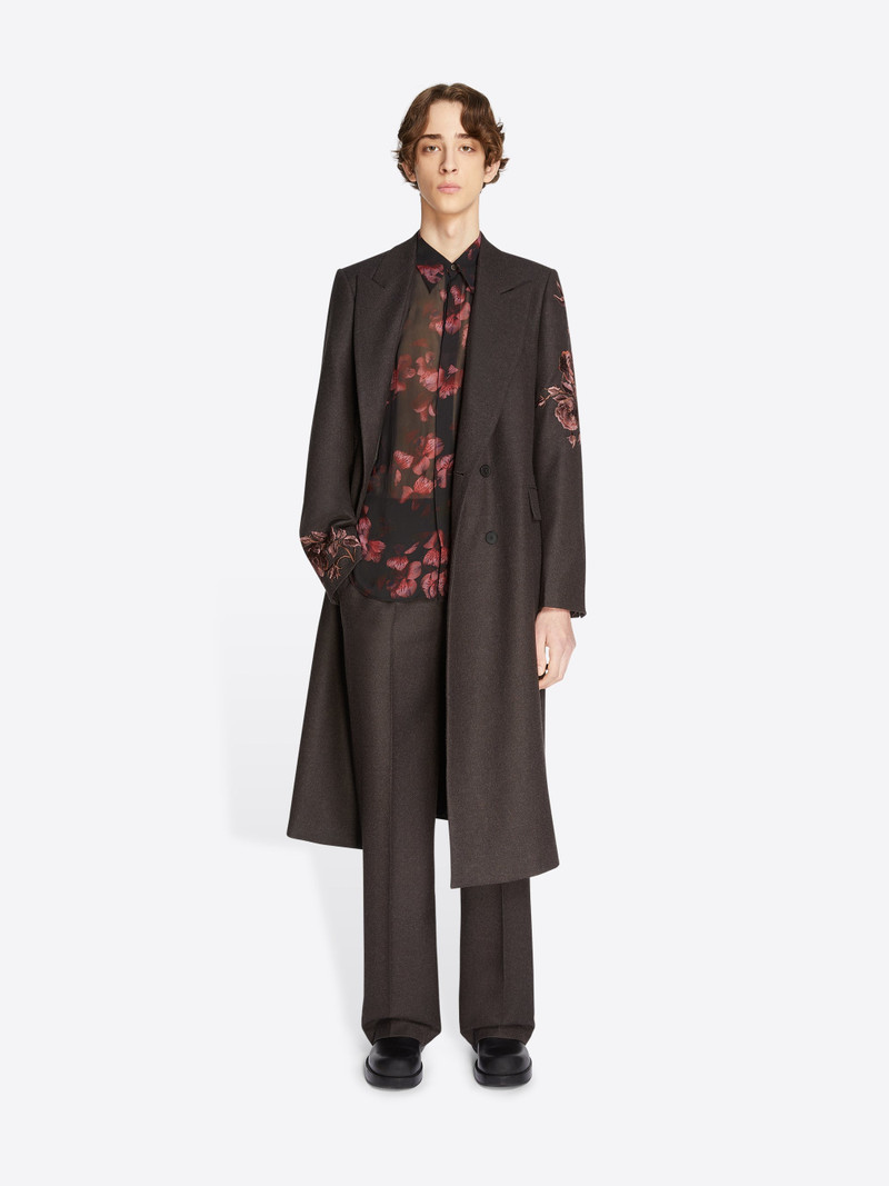 Dries Van Noten EMBROIDERED WOOL COAT outlook
