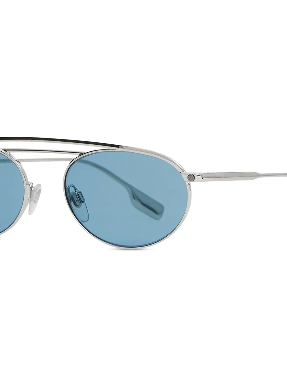 oval aviator sunglasses - 3