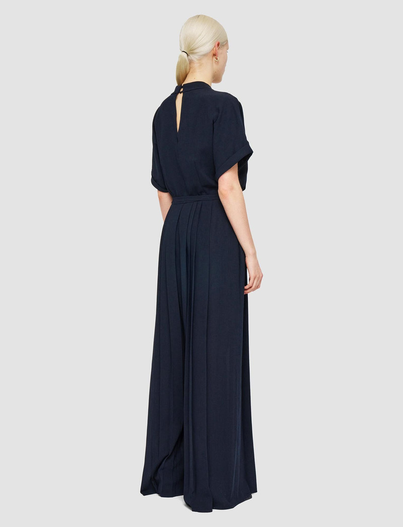 JOSEPH Sofia Airy Plissé Jumpsuit outlook