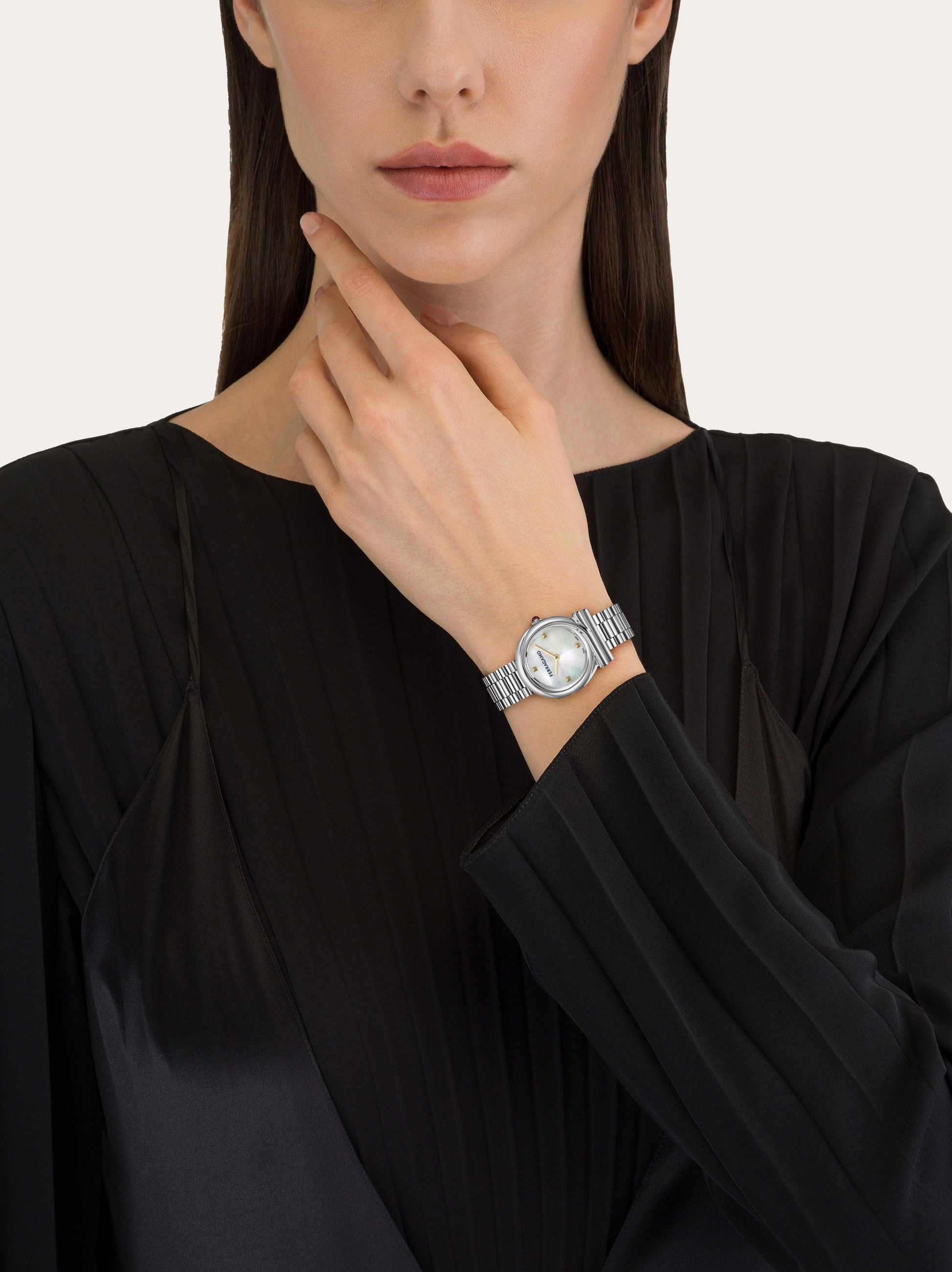 Gancini Twisted Watch - 4