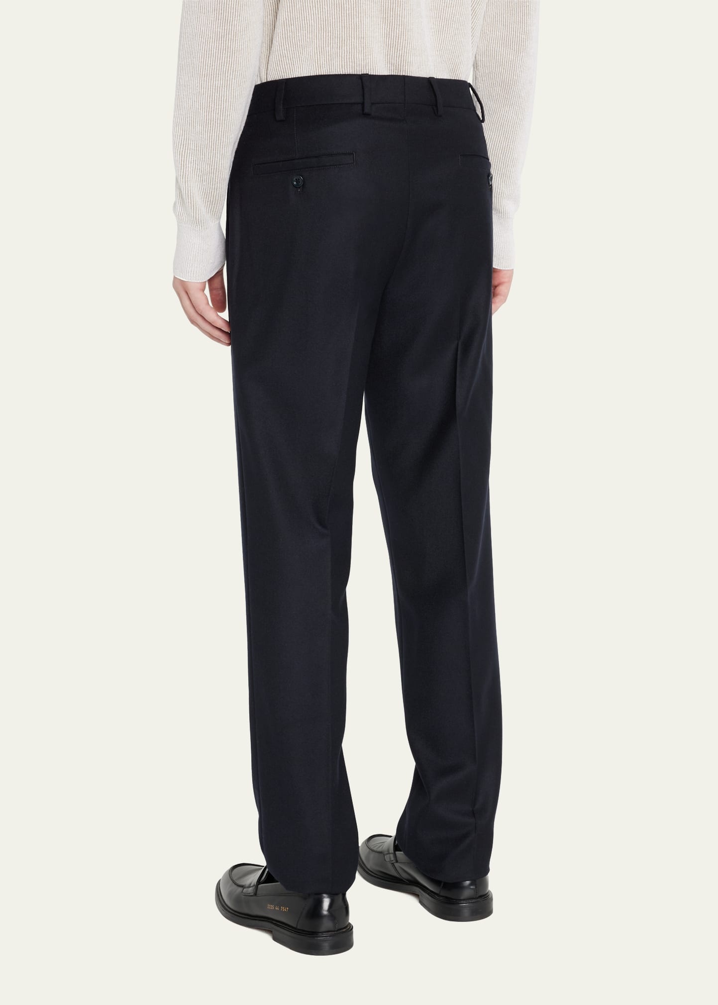 Men's Four-Pocket Wool-Cashmere Trousers - 3