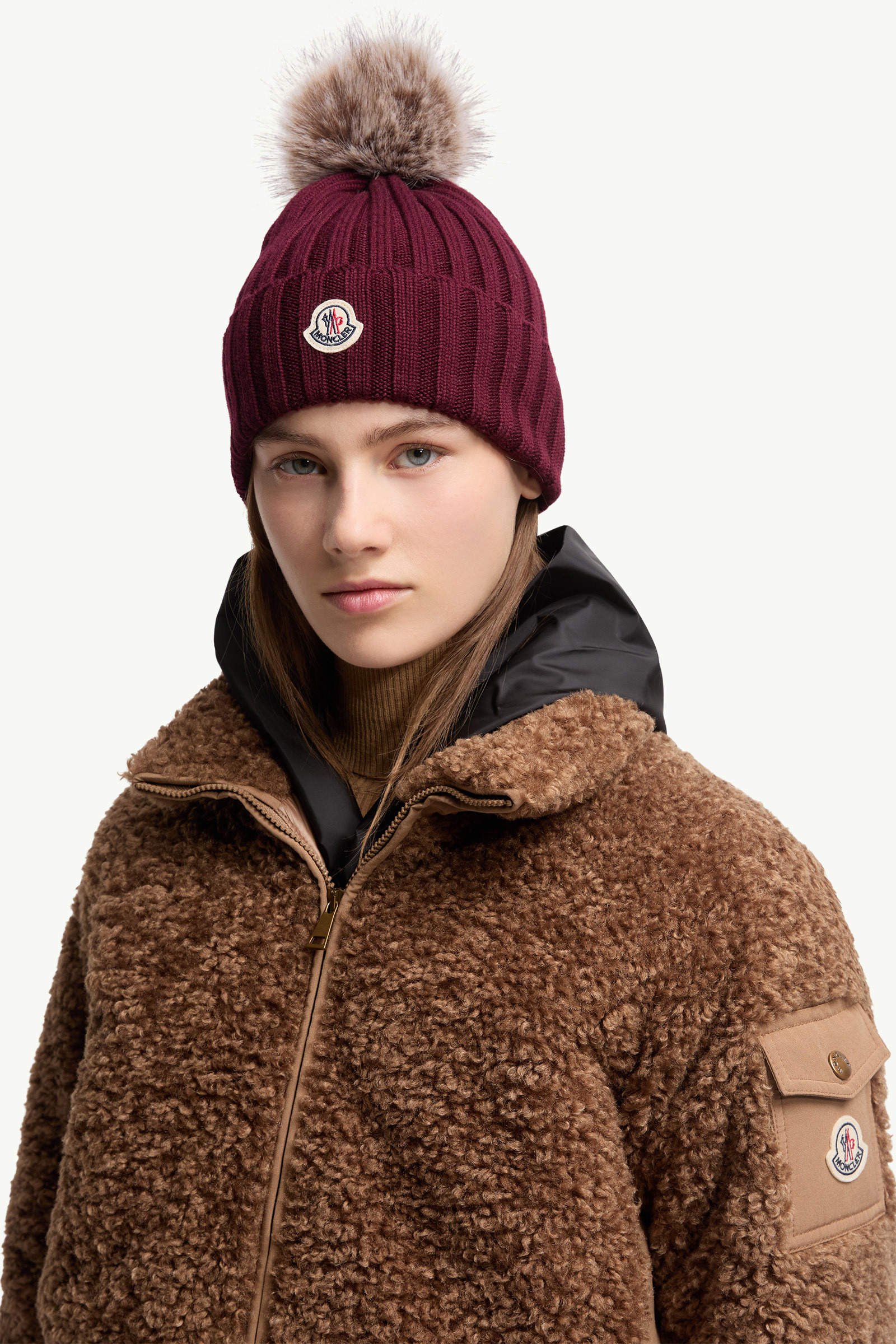 Wool Beanie with Pom Pom - 2