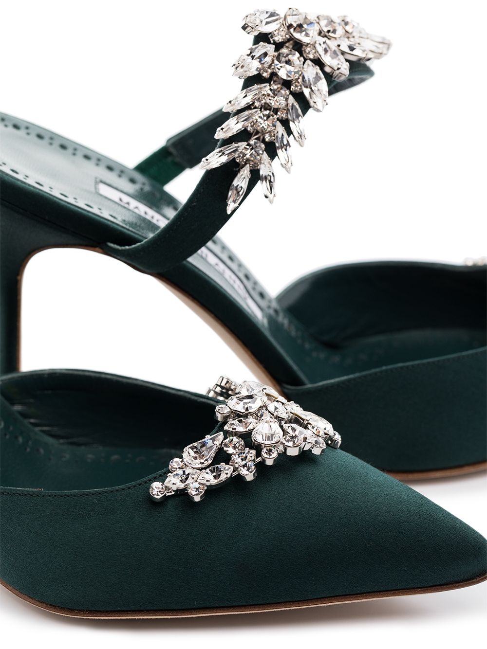 Lurum 90mm crystal-embellished mules - 2