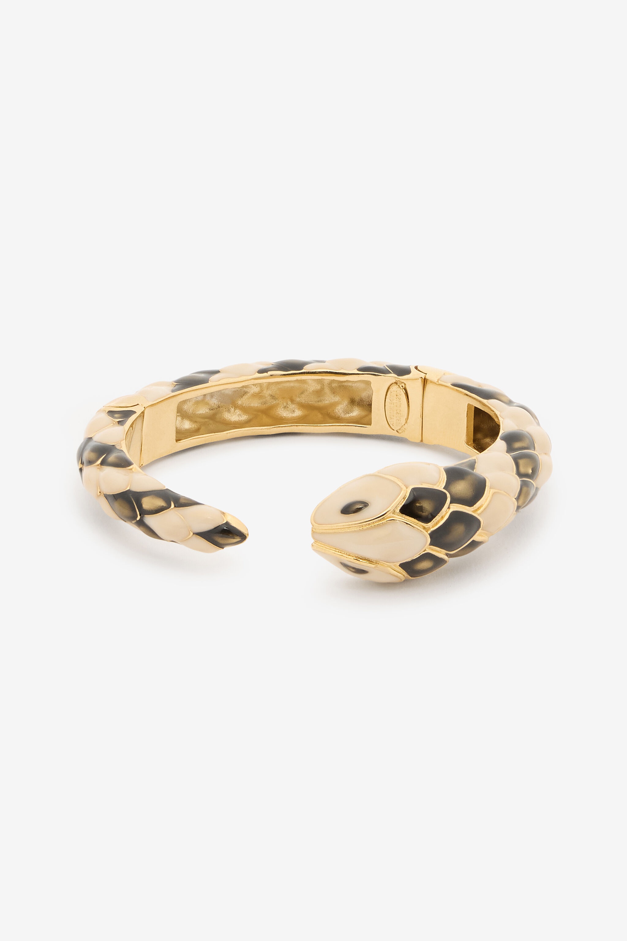 Rigid Bracelet with Snake Design - 1