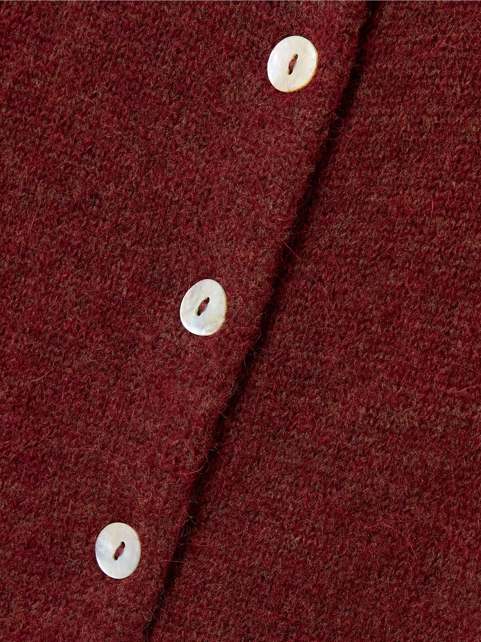 Anisa knitted cardigan Burgundy - 5