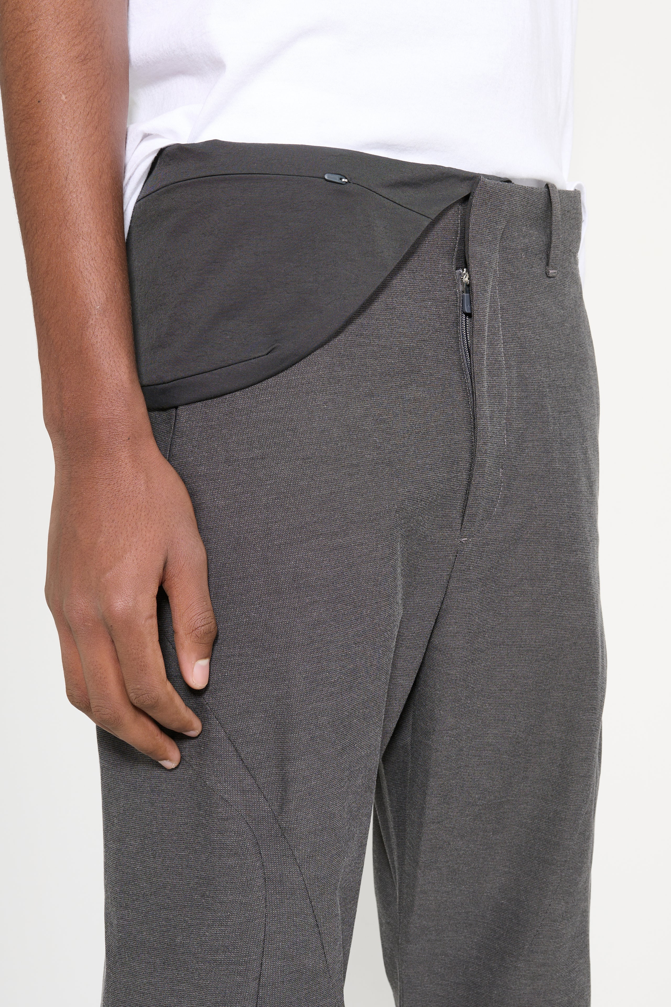 POST ARCHIVE FACTION 7.0 TECHNICAL PANTS RIGHT CHARCOAL - 3