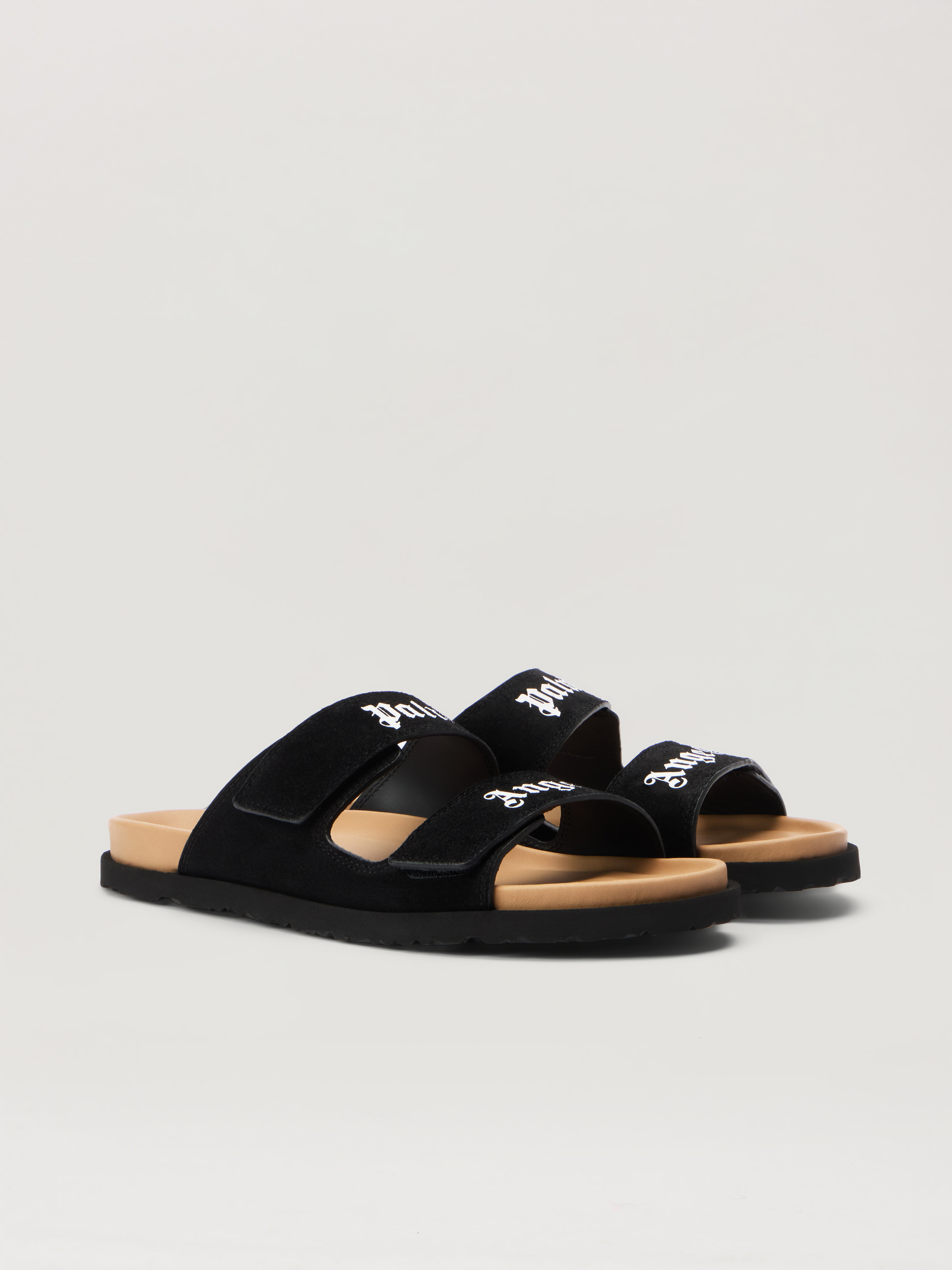 Logo Suede Sandals - 2