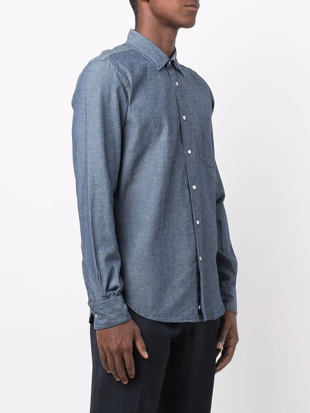 chambray cotton shirt - 3