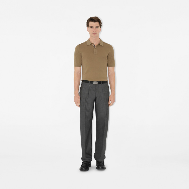 Burberry Wool Polo Shirt outlook