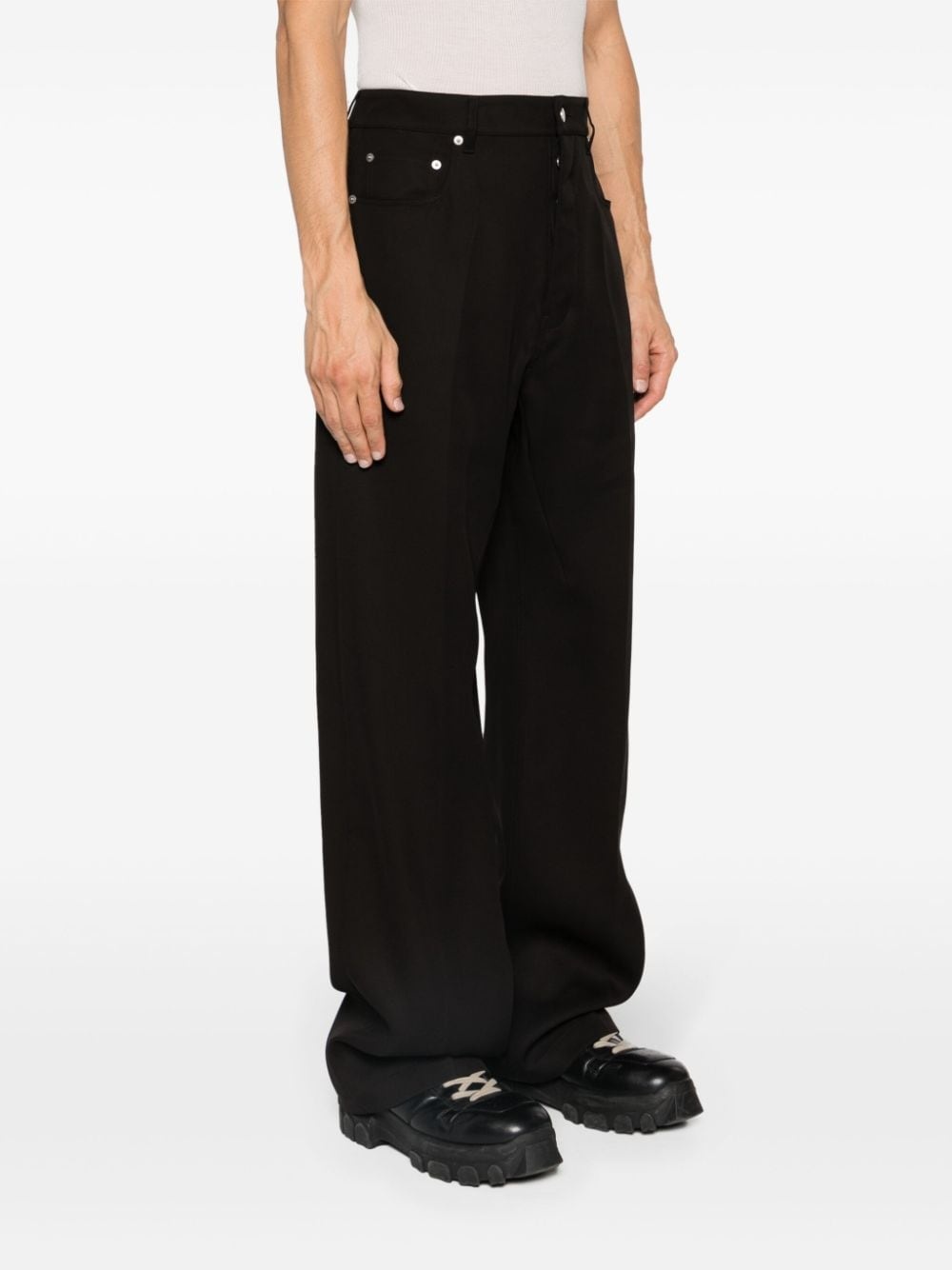 Geth wide-leg tailored trousers - 3