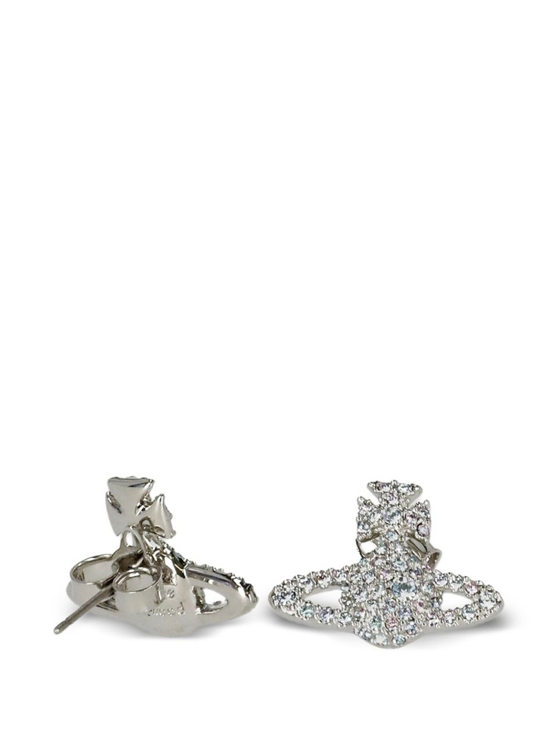 Vivienne Westwood orb embellished earrings outlook