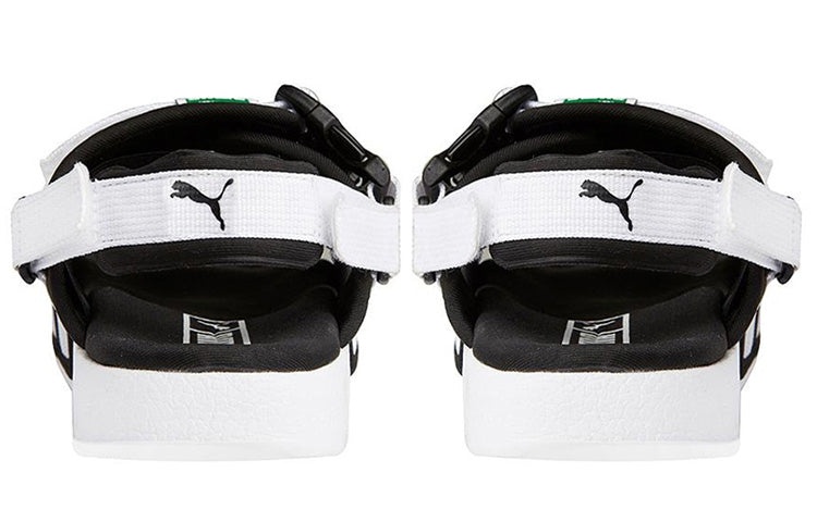PUMA Slect Leadcat Ylm Sandal Black/White 365630-02 - 5