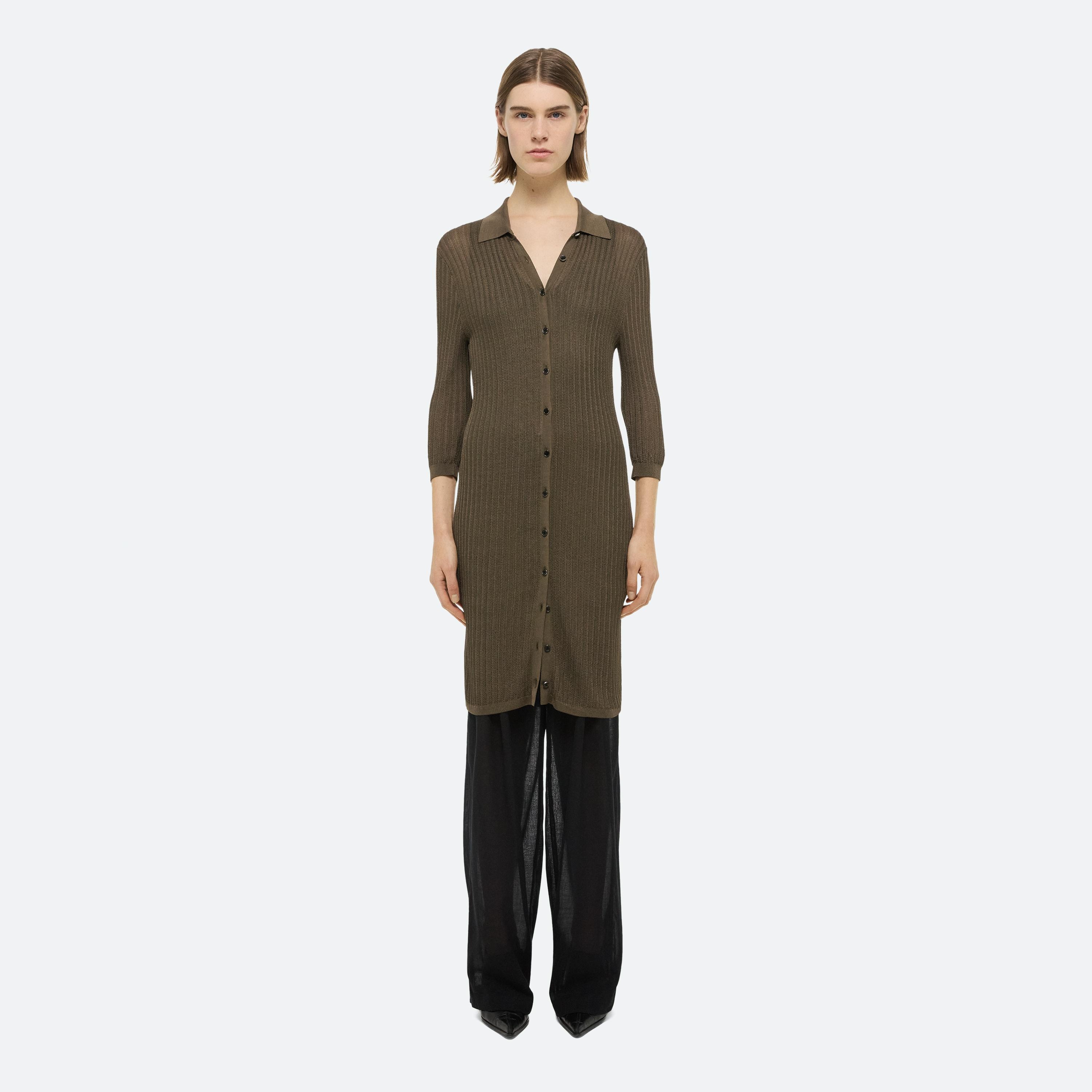 POINTELLE POLO DRESS - 3