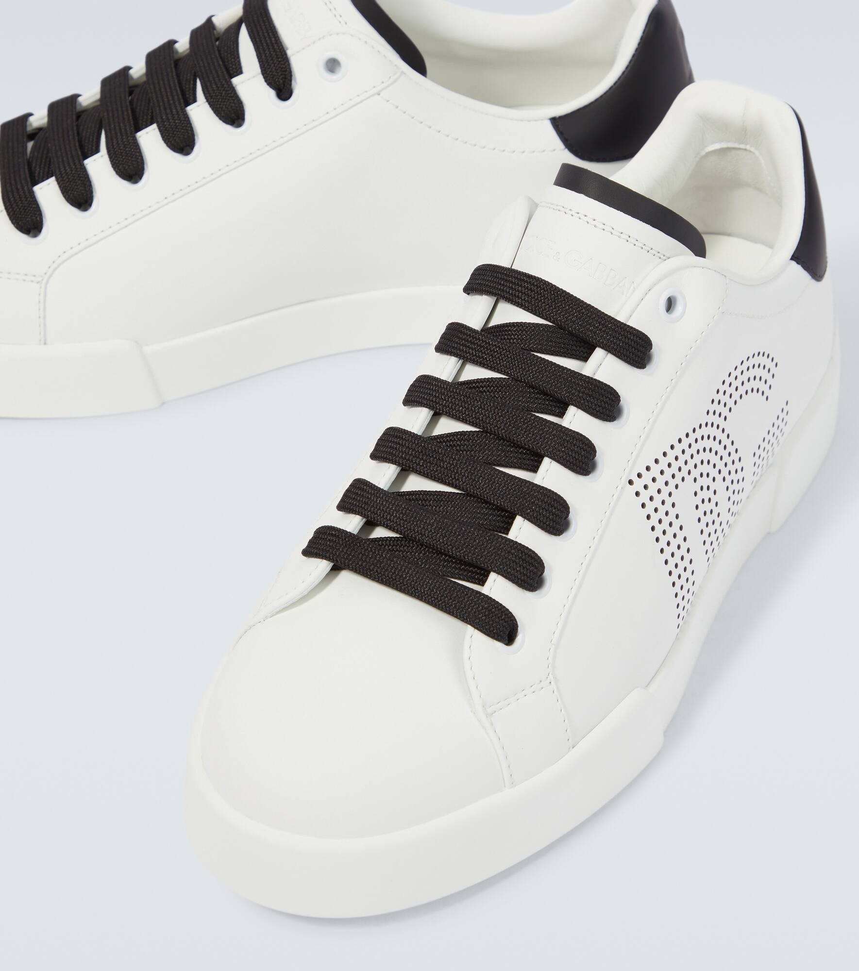 Portofino leather sneakers - 3