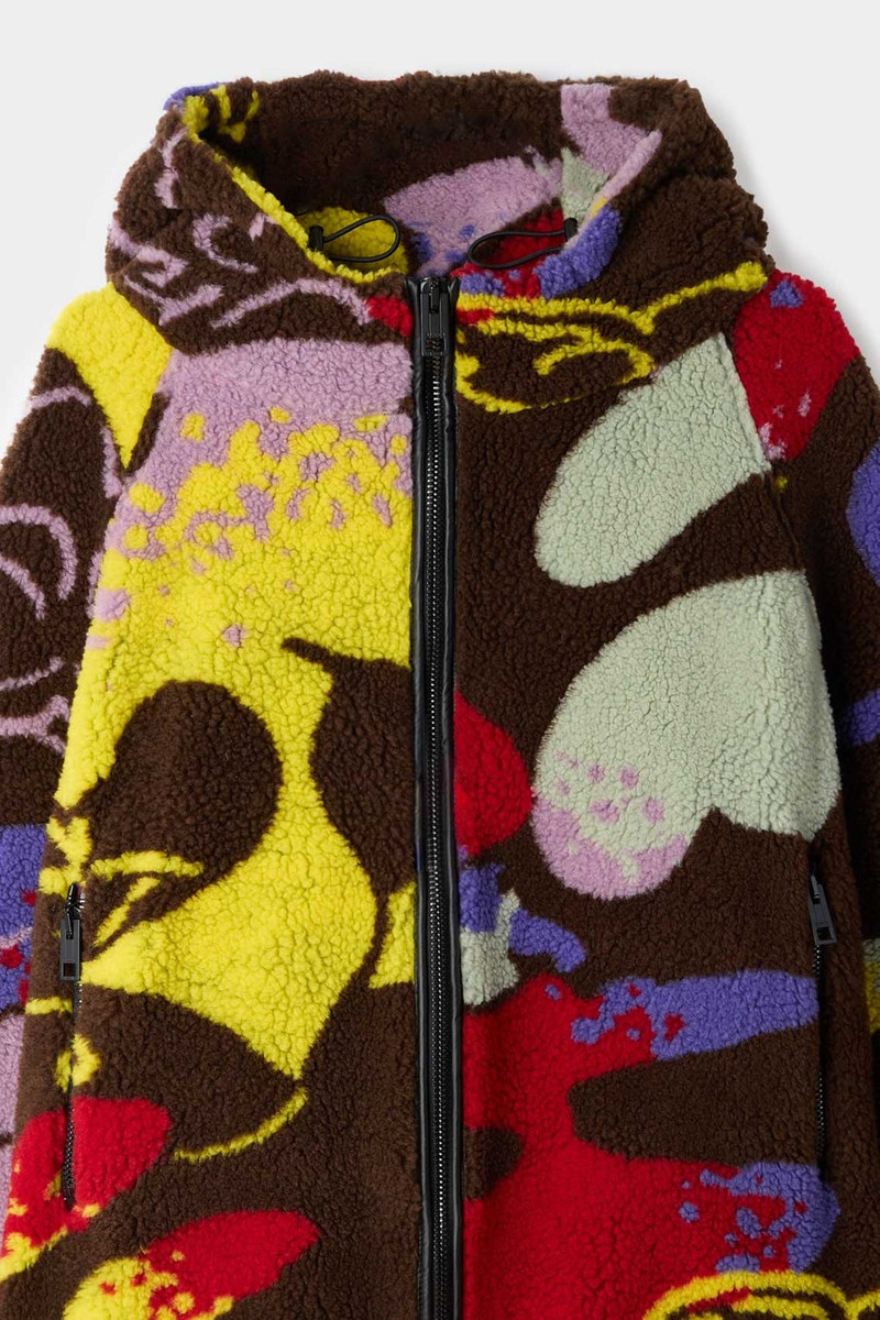 WHATEVER PRINT FAUX SHEARLING 7