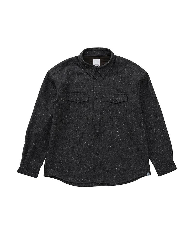 LUMBER TWEED L/S BLACK 1