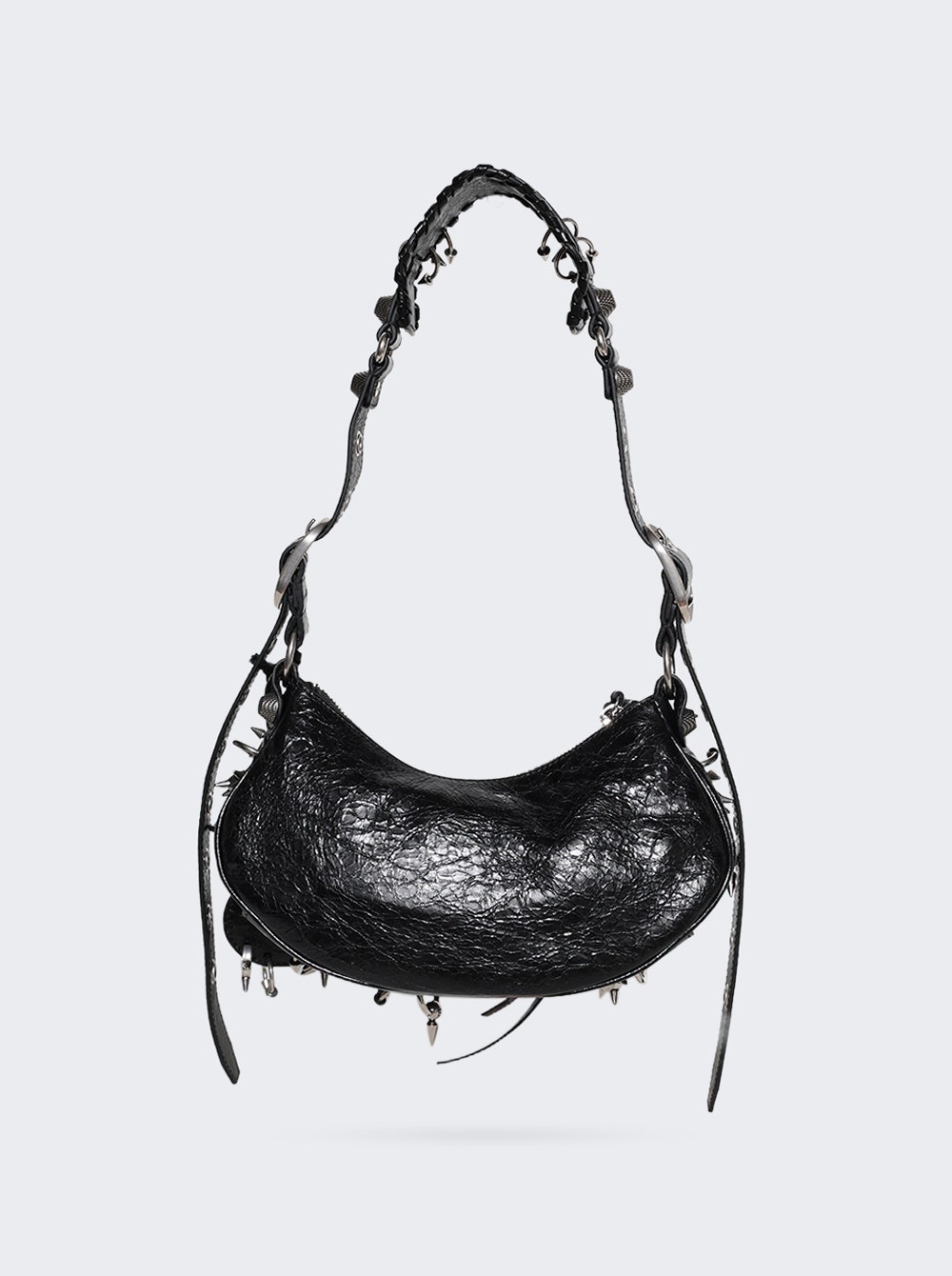 Le Cago Spike Shoulder Bag Black - 3