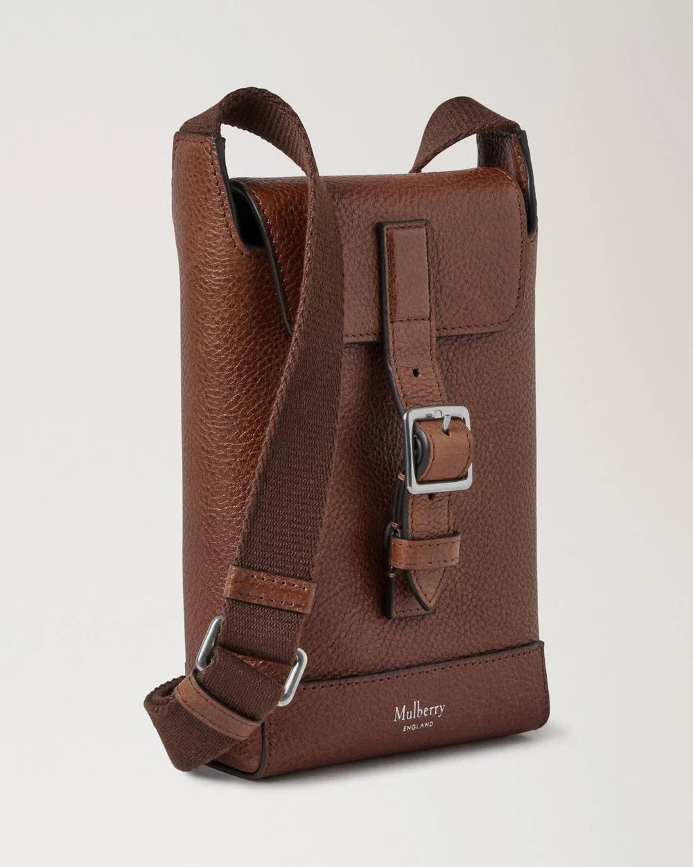 Chiltern Phone Pouch Oak Natural Vegetable Tanned - 3