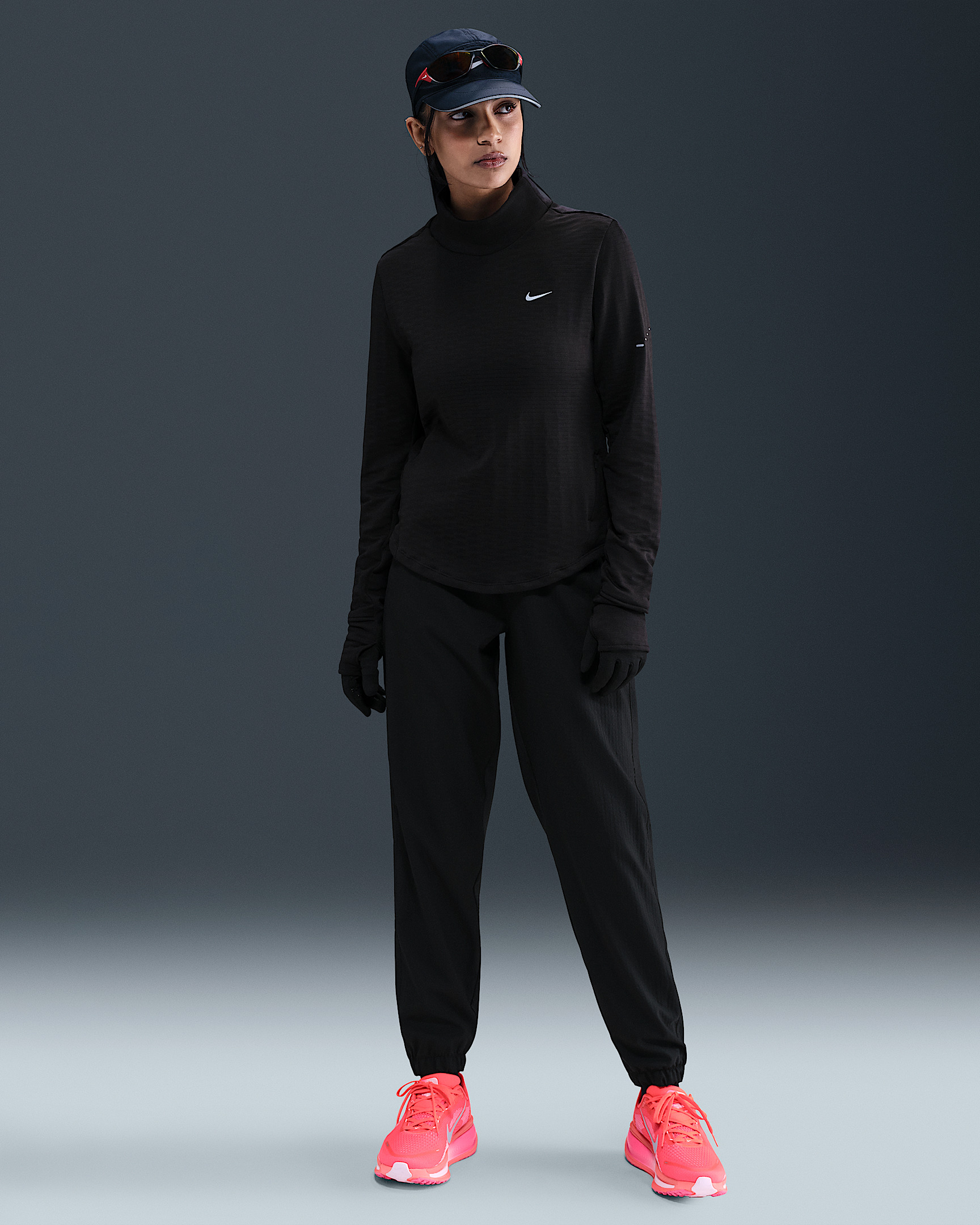 Nike Swift Women's Therma-FIT Turtle-Neck Running Top - 4